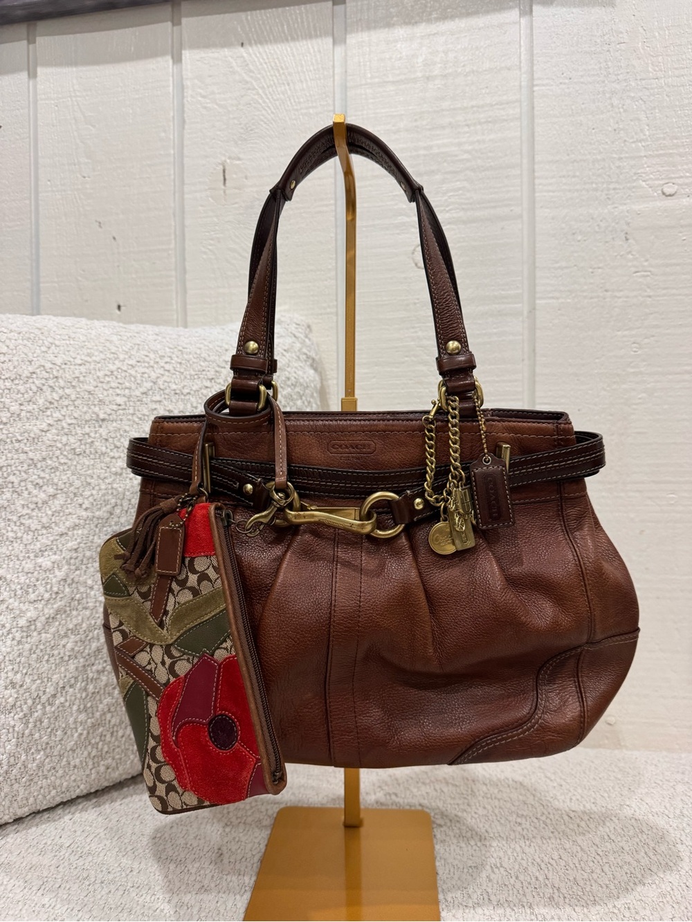 Coach Vintage- Rare Bundles bag & wallet